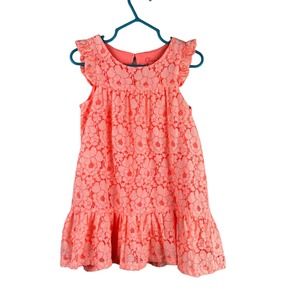 Cherokee orange lacy dress 3T